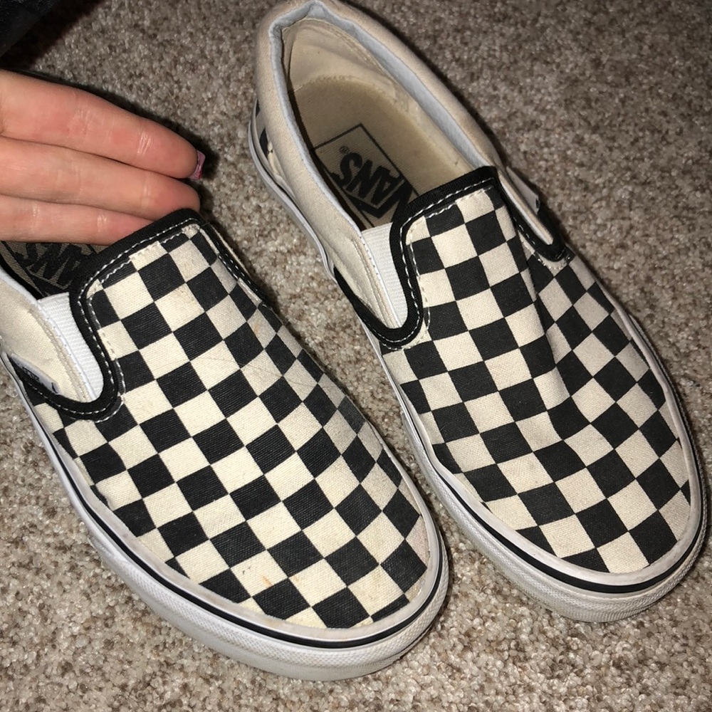 Checkered Vans